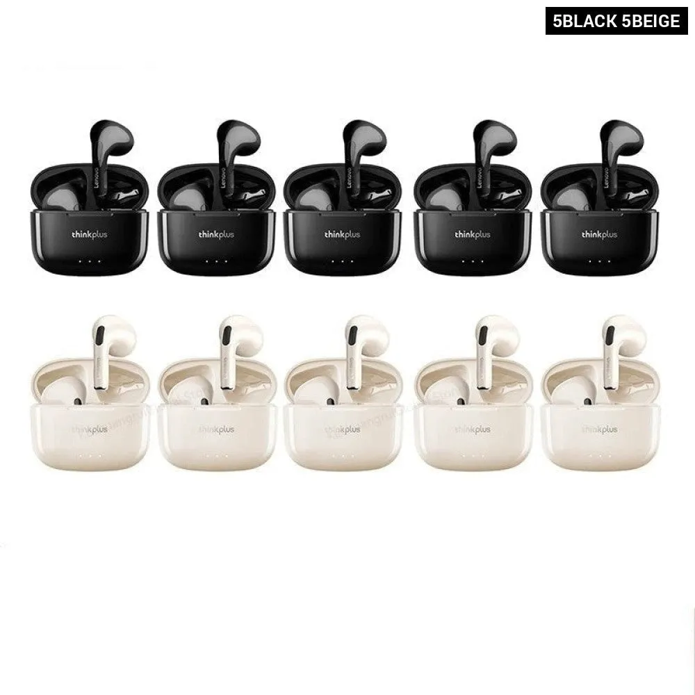 10pcs Lp40 5pcs Lp40plus Wireless Bluetooth 5.3 Tws Sports Noise Reduction Touch Control Earphones