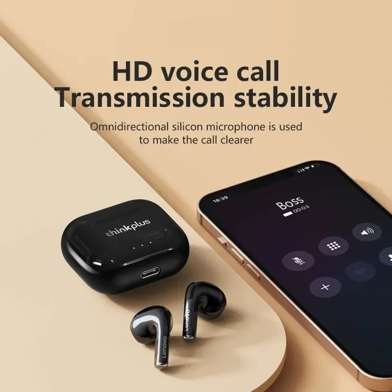 10pcs Lp40 5pcs Lp40plus Wireless Bluetooth 5.3 Tws Sports Noise Reduction Touch Control Earphones