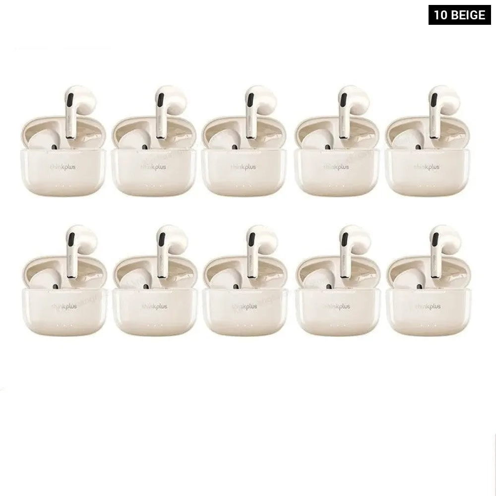 10pcs Lp40 5pcs Lp40plus Wireless Bluetooth 5.3 Tws Sports Noise Reduction Touch Control Earphones