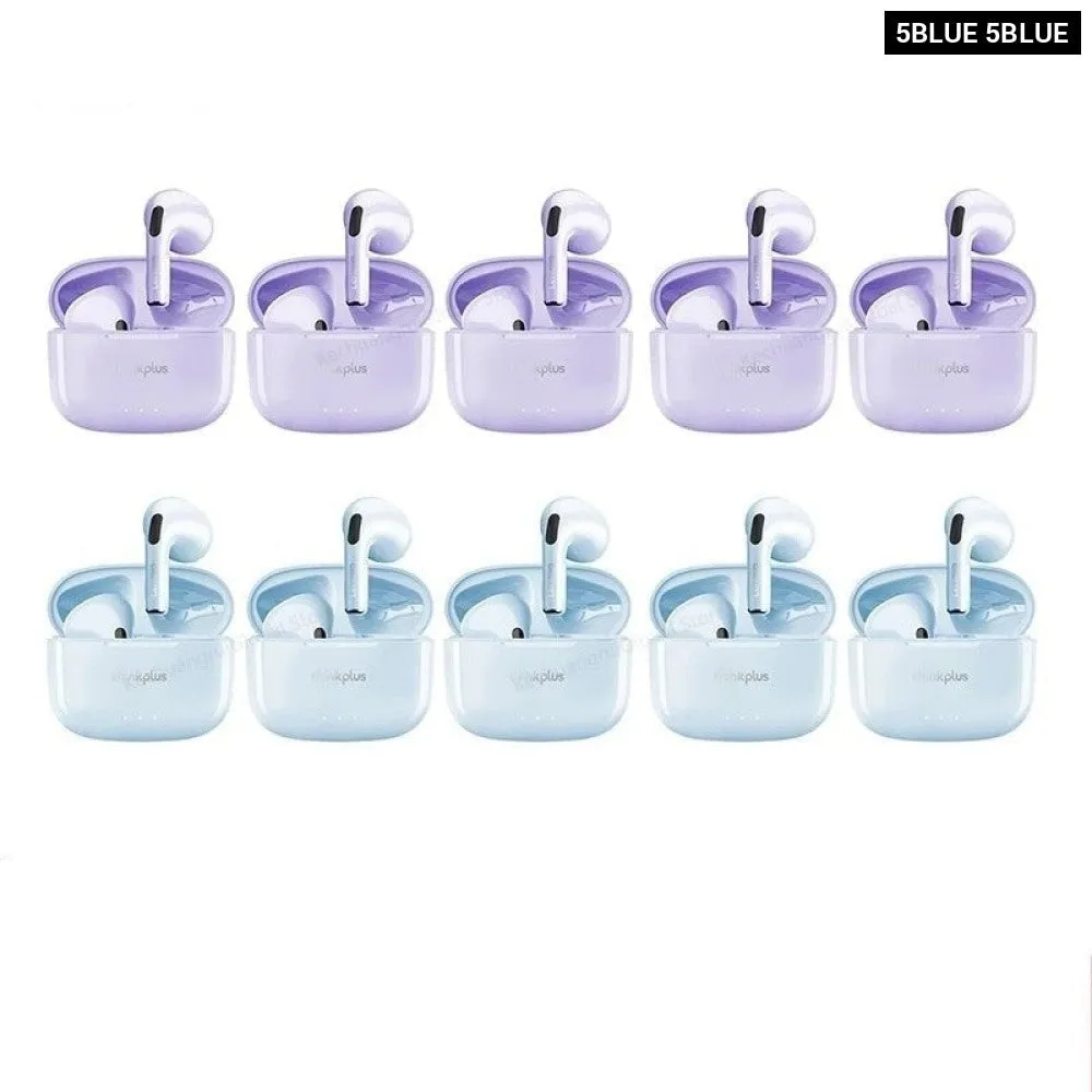 10pcs Lp40 5pcs Lp40plus Wireless Bluetooth 5.3 Tws Sports Noise Reduction Touch Control Earphones