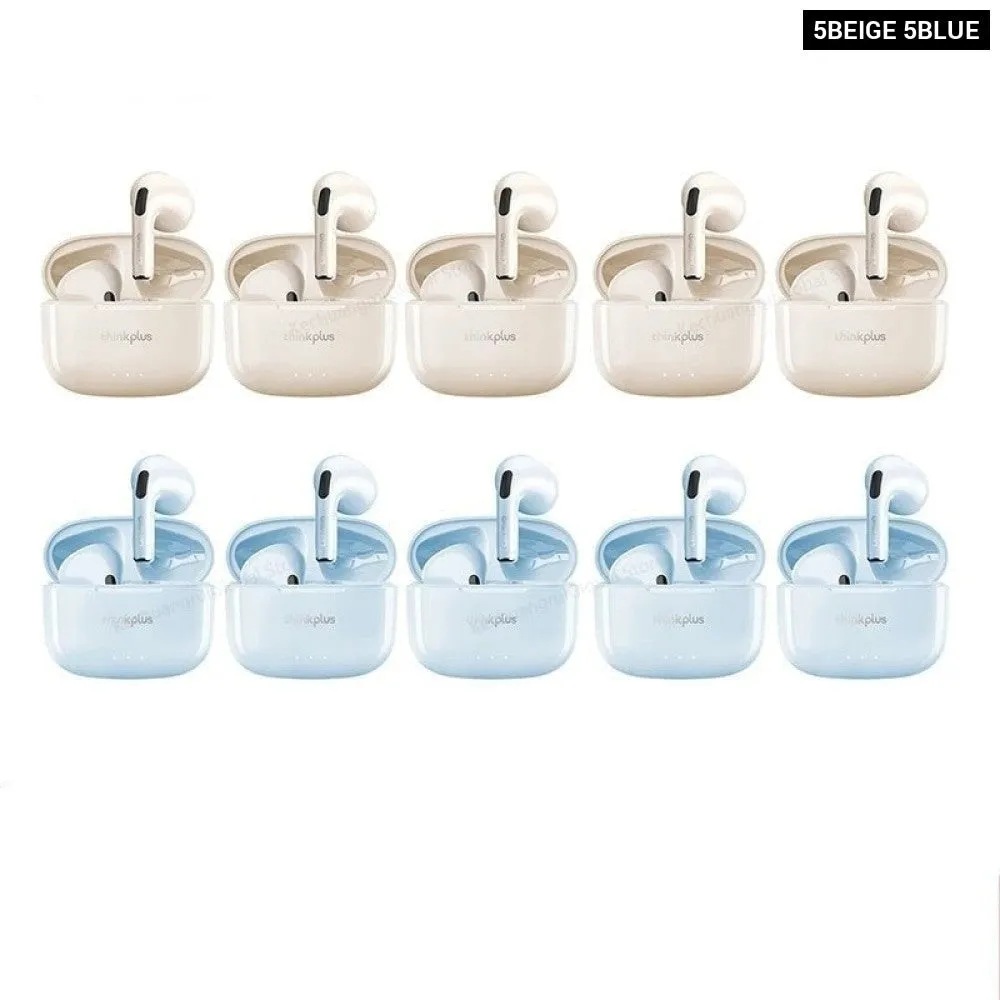 10pcs Lp40 5pcs Lp40plus Wireless Bluetooth 5.3 Tws Sports Noise Reduction Touch Control Earphones