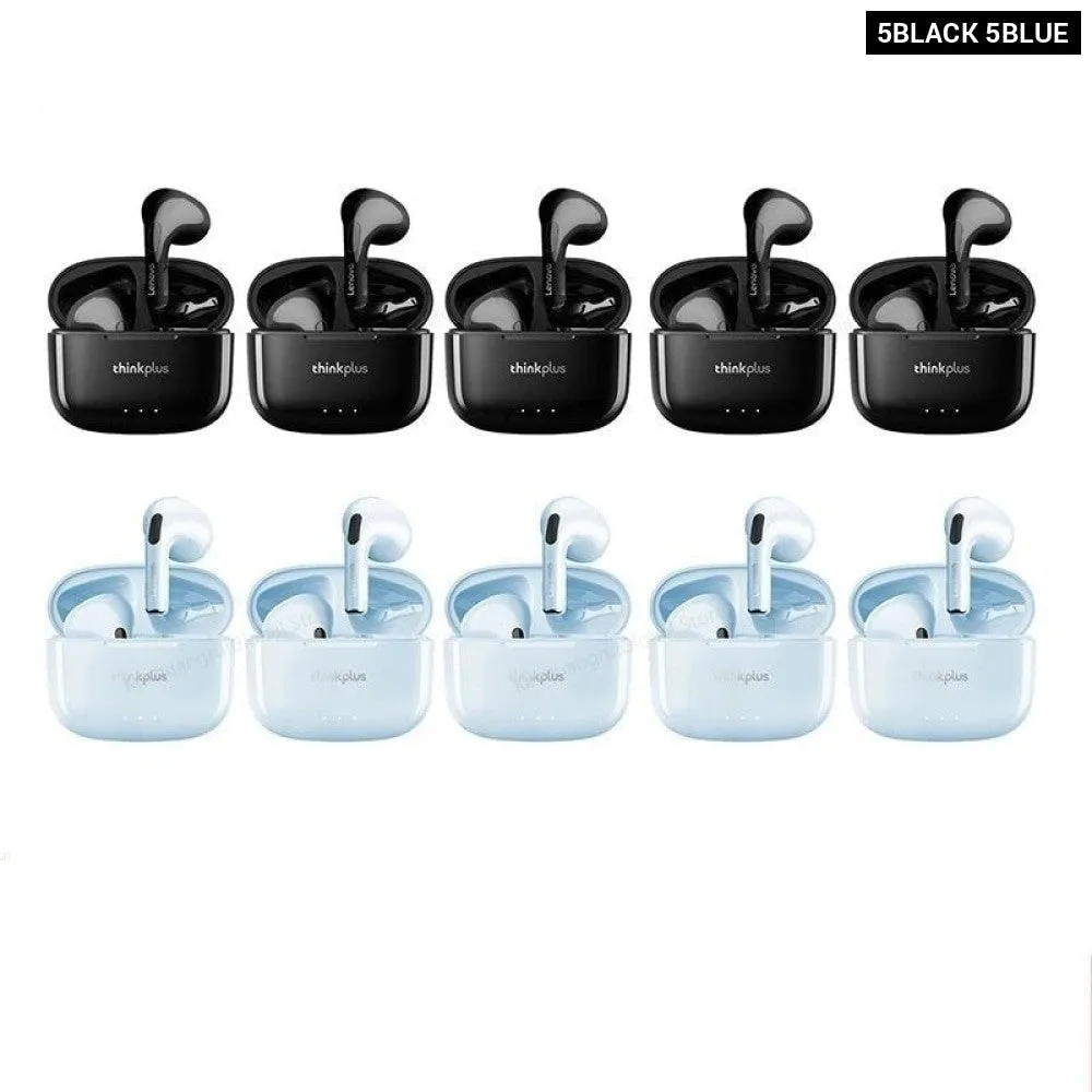 10pcs Lp40 5pcs Lp40plus Wireless Bluetooth 5.3 Tws Sports Noise Reduction Touch Control Earphones
