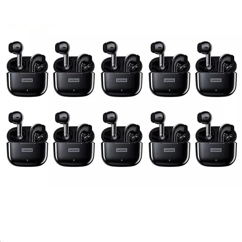 10pcs Wireless Bluetooth 5.1 Lp40 Pro Tws Sports Noise Reduction Touch Control Earphones