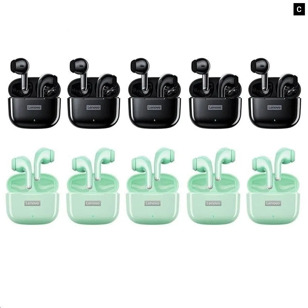 10pcs Wireless Bluetooth 5.1 Lp40 Pro Tws Sports Noise Reduction Touch Control Earphones
