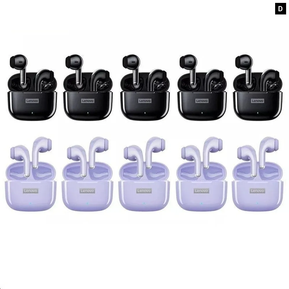 10pcs Wireless Bluetooth 5.1 Lp40 Pro Tws Sports Noise Reduction Touch Control Earphones