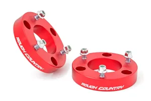 2 Inch Leveling Kit | Red Spacers | Nissan Titan 2WD/4WD (04-23)