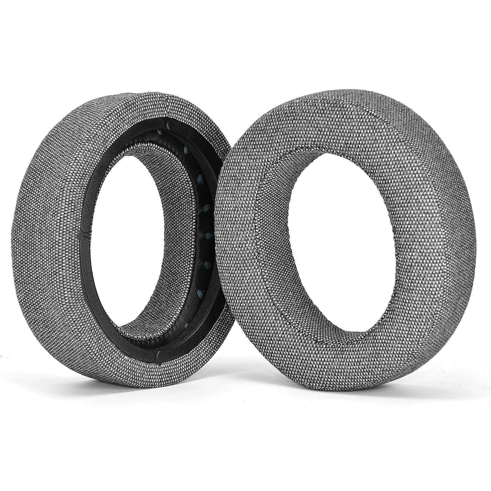 2-pack Grey Linen Earpads for Corsair Pro Headsets