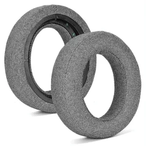 2-pack Grey Linen Earpads for Corsair Pro Headsets
