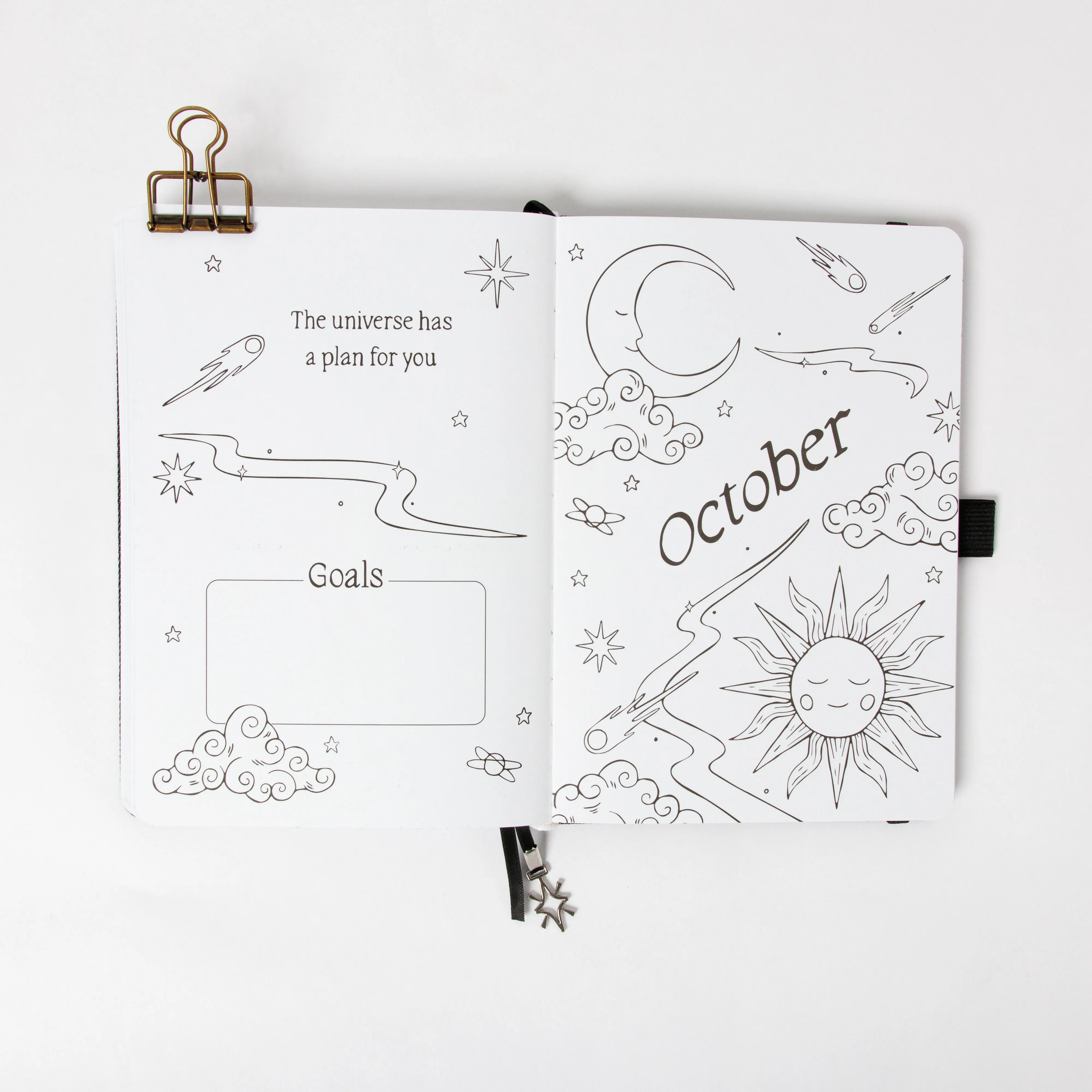 2025 Doodle Planner: Powderpuff Pink