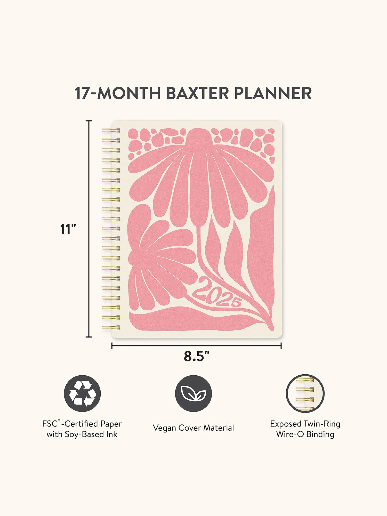 2025 Lazy Daisies Baxter Planner
