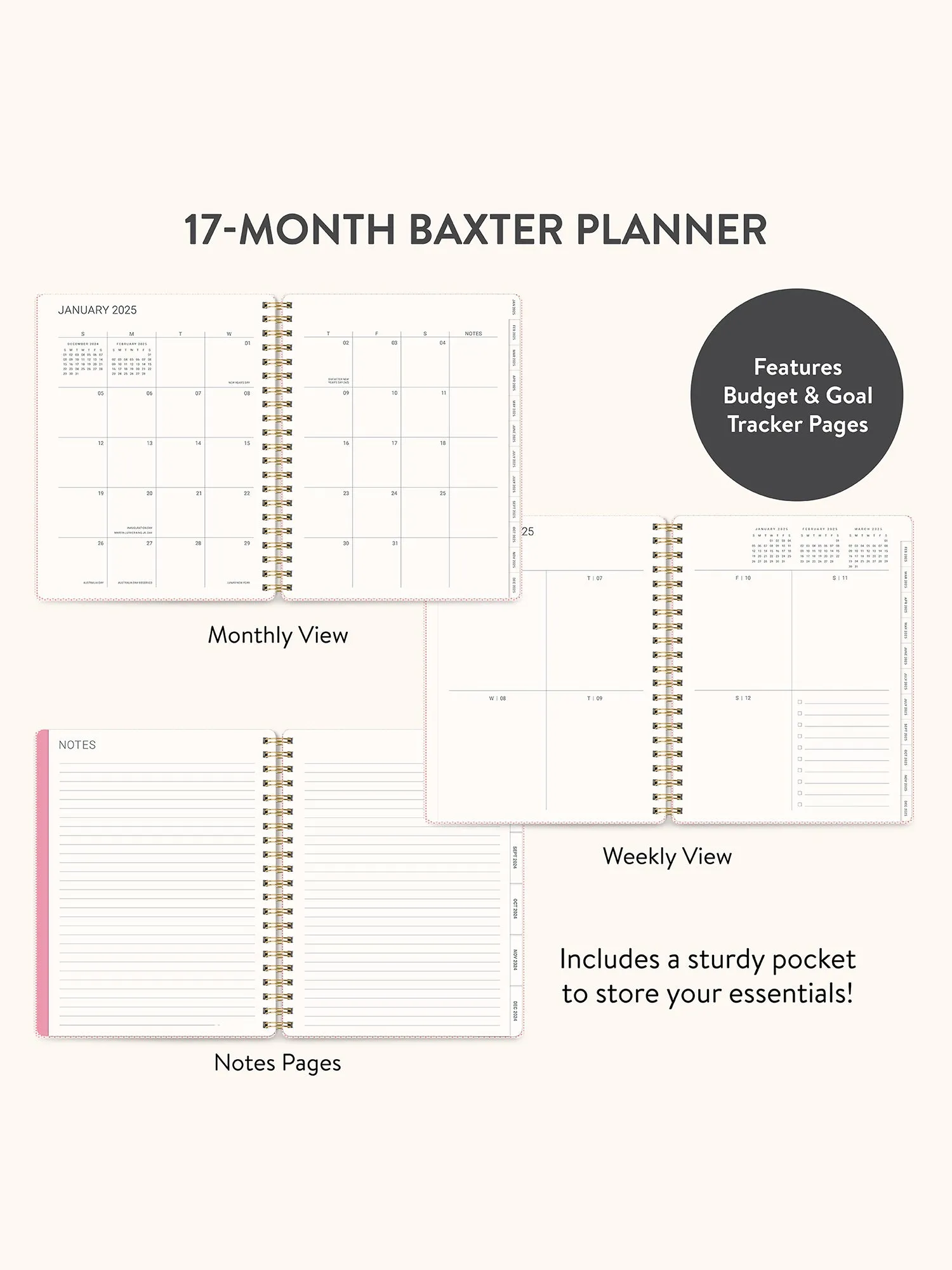 2025 Lazy Daisies Baxter Planner