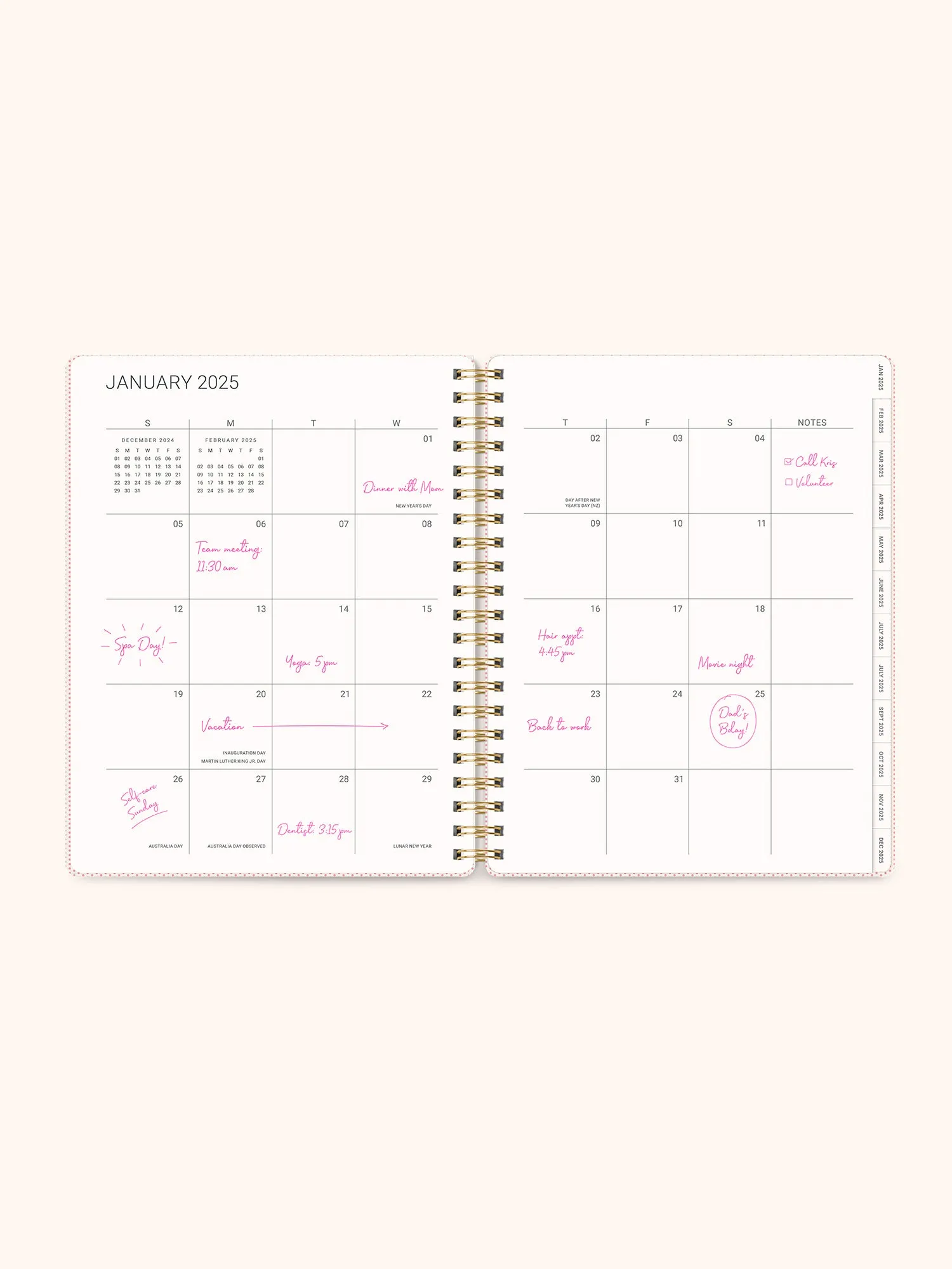 2025 Lazy Daisies Baxter Planner