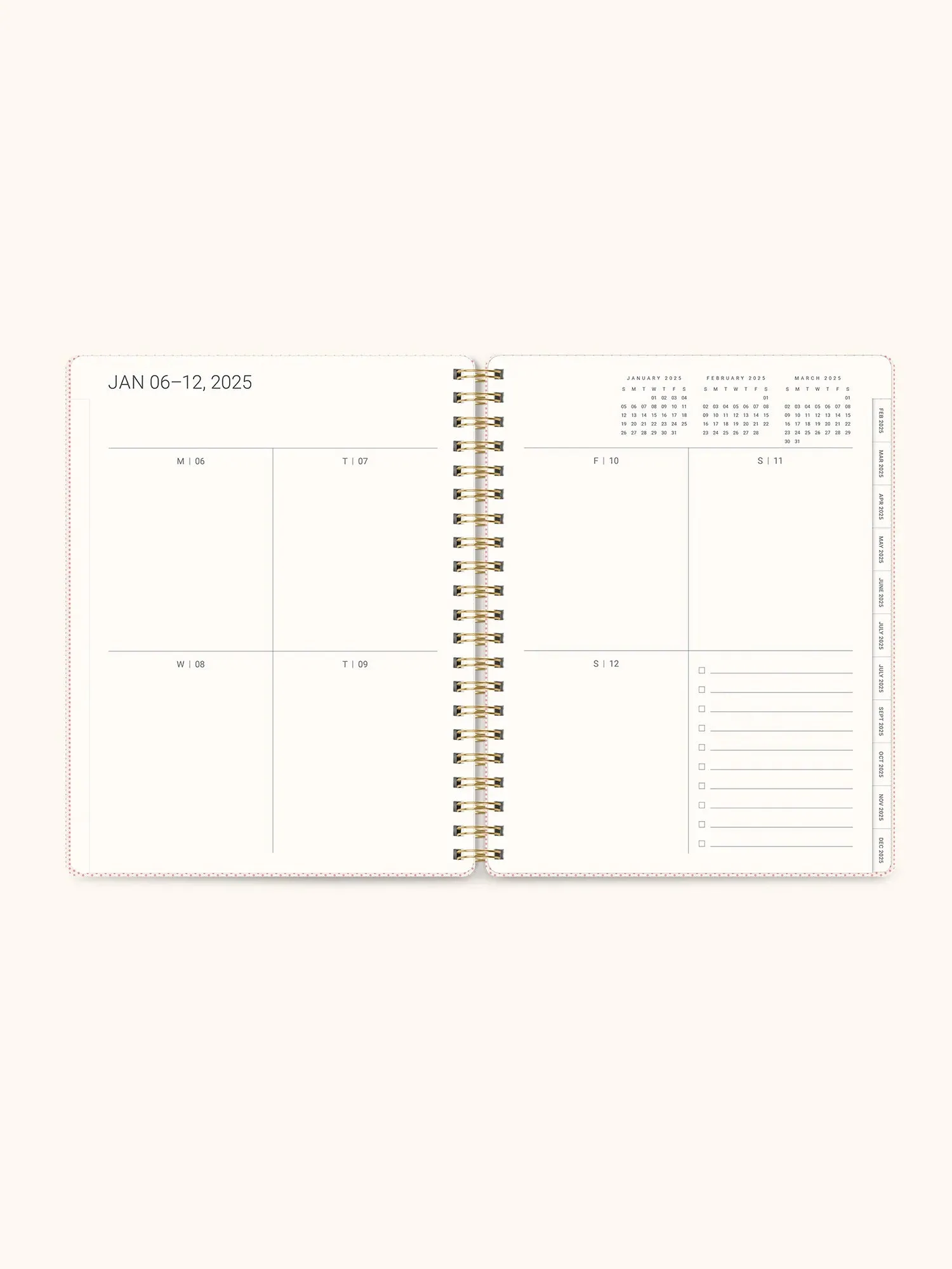 2025 Lazy Daisies Blue Baxter Planner
