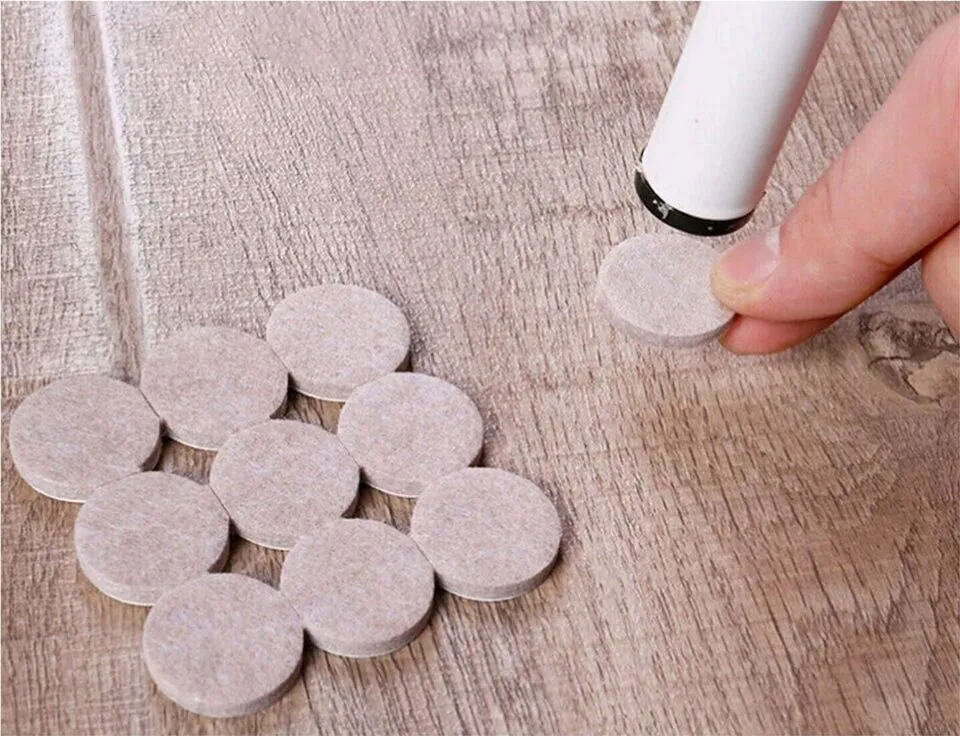 226 PCS Felt Furniture Pads Chair Leg Protectors Hardwood Wooden Floors (2 Pack)