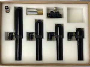 22mm diameter lens tubes with ZnSe focus lens. or 3pc Kit  Alignment Tool