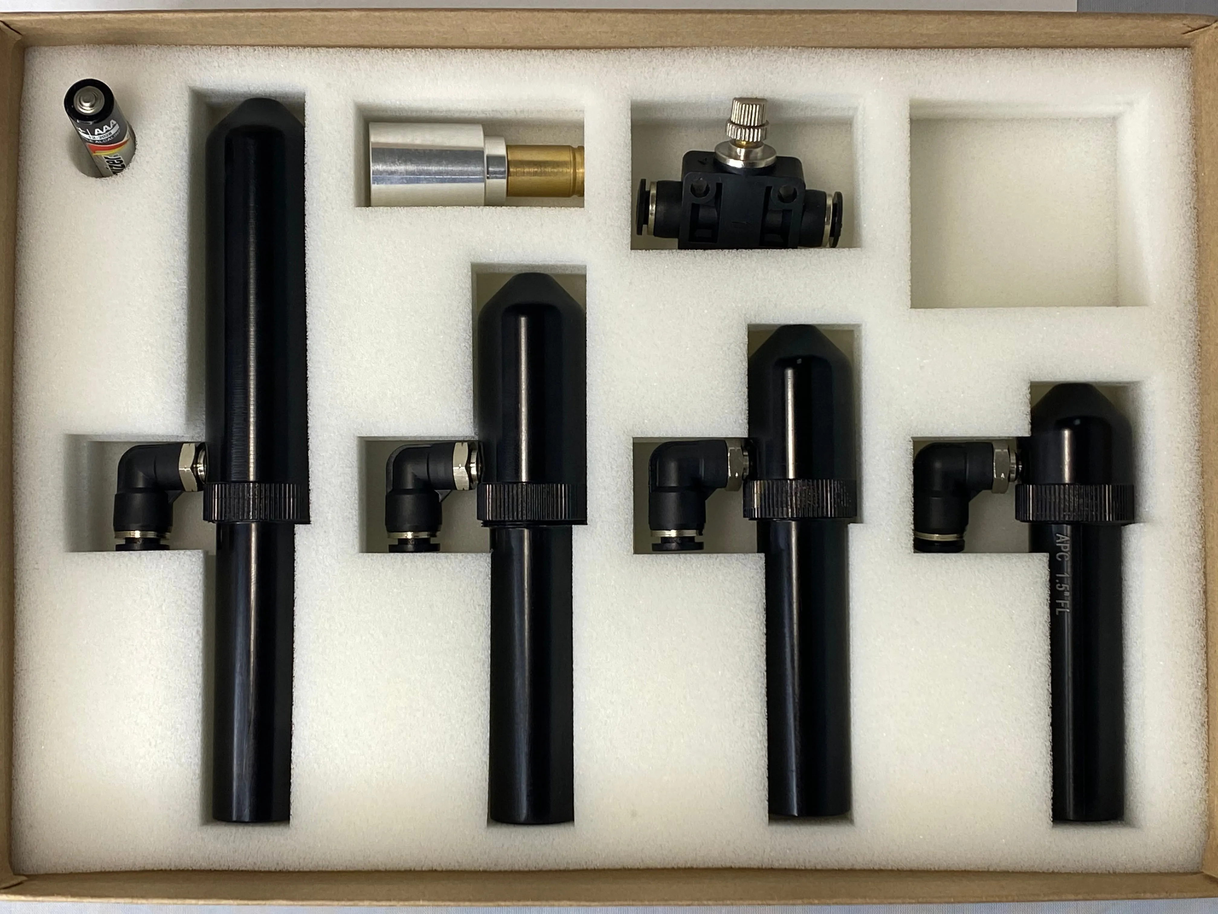 22mm diameter lens tubes with ZnSe focus lens. or 3pc Kit  Alignment Tool