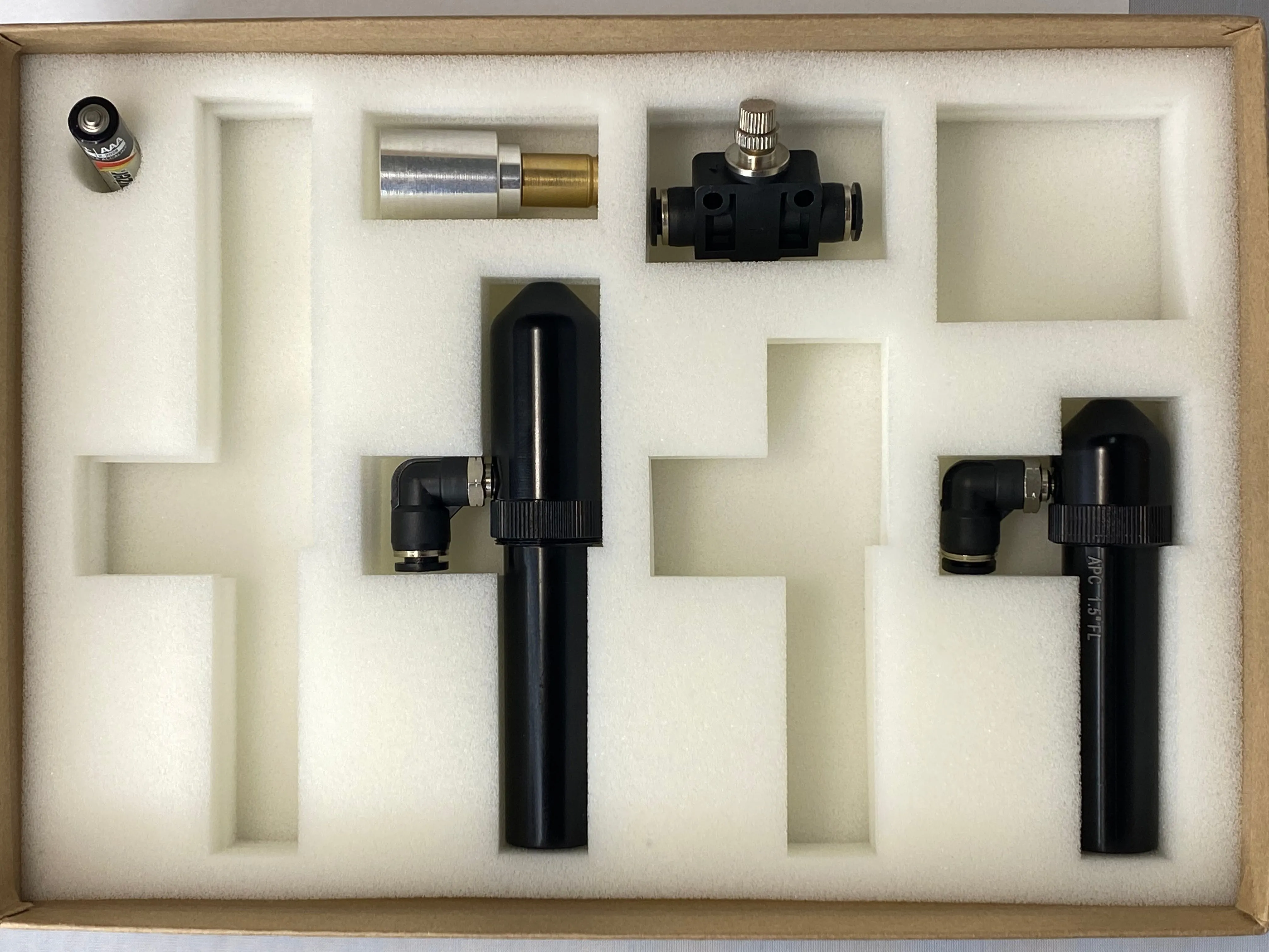 22mm diameter lens tubes with ZnSe focus lens. or 3pc Kit  Alignment Tool
