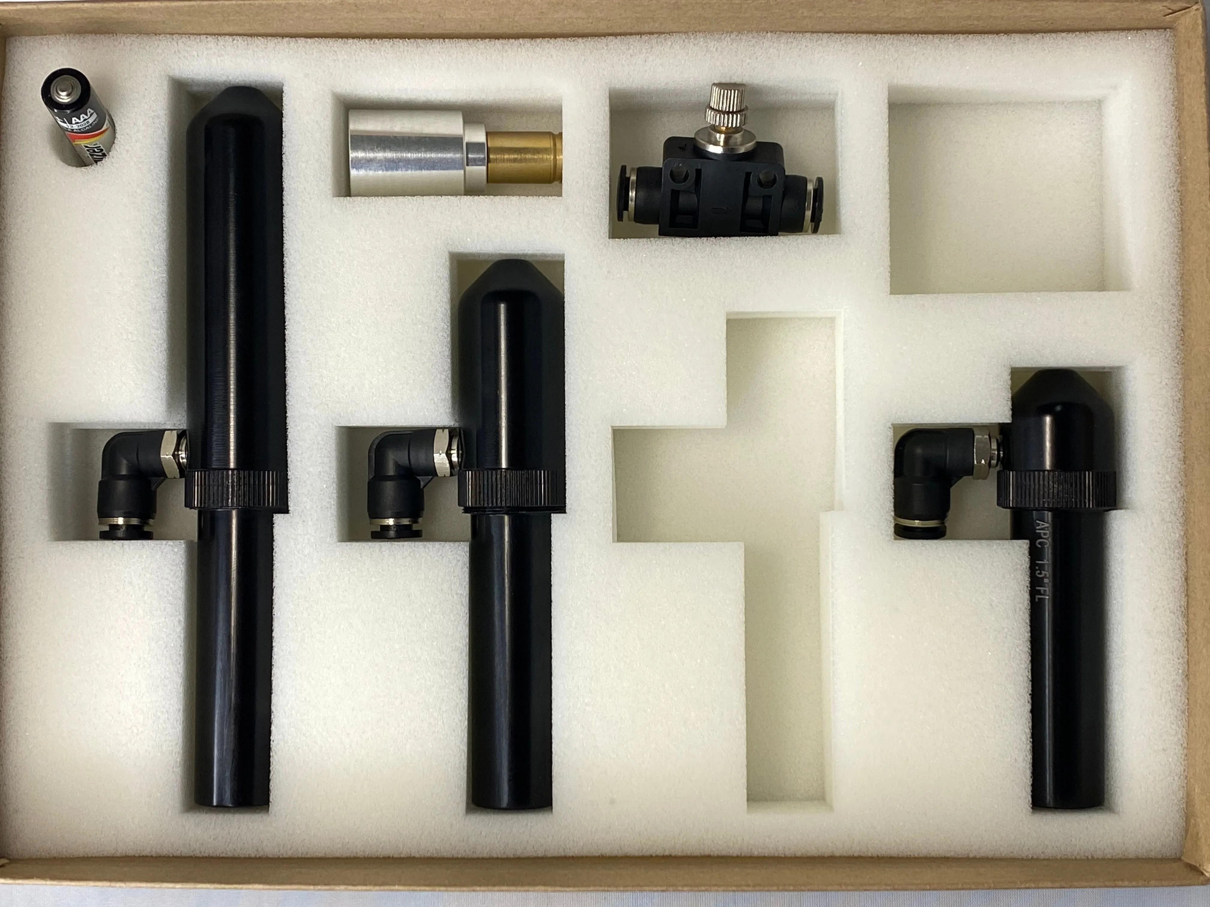 22mm diameter lens tubes with ZnSe focus lens. or 3pc Kit  Alignment Tool