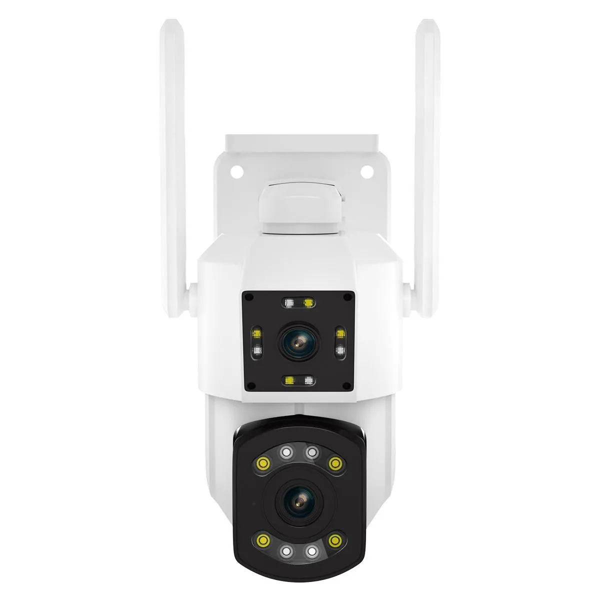 2MP Dual Lens Dual Screen Wifi Camera | Two-Way Voice | Motion Detection | Cloud Storage Support