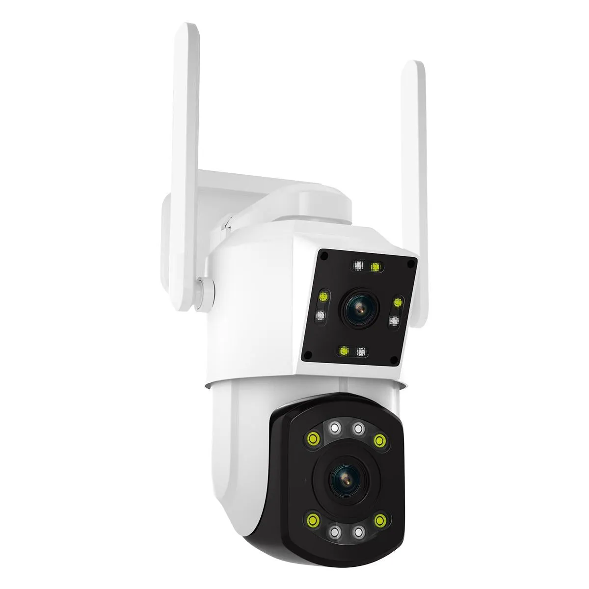 2MP Dual Lens Dual Screen Wifi Camera | Two-Way Voice | Motion Detection | Cloud Storage Support