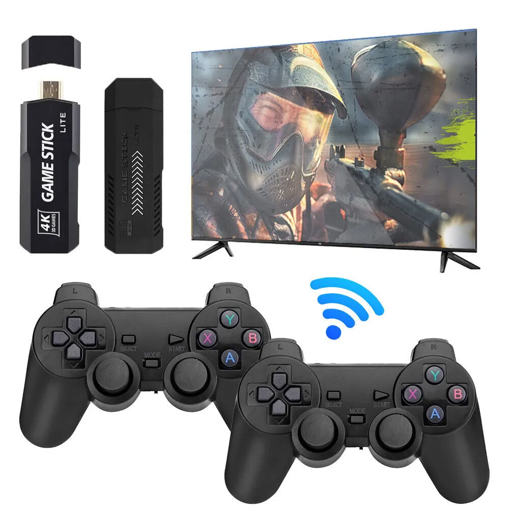 40000  Video Game Consoles Retro Game Stick | 4K HDMI Arcade Game