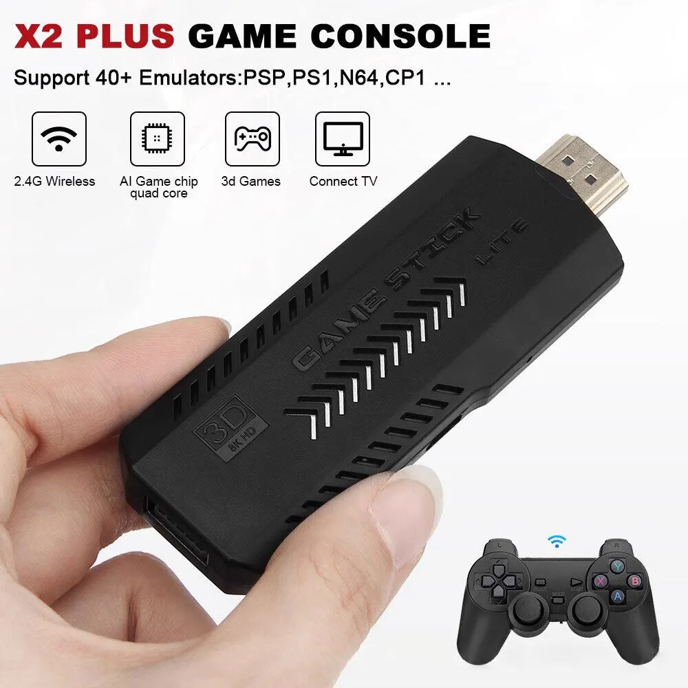40000  Video Game Consoles Retro Game Stick | 4K HDMI Arcade Game