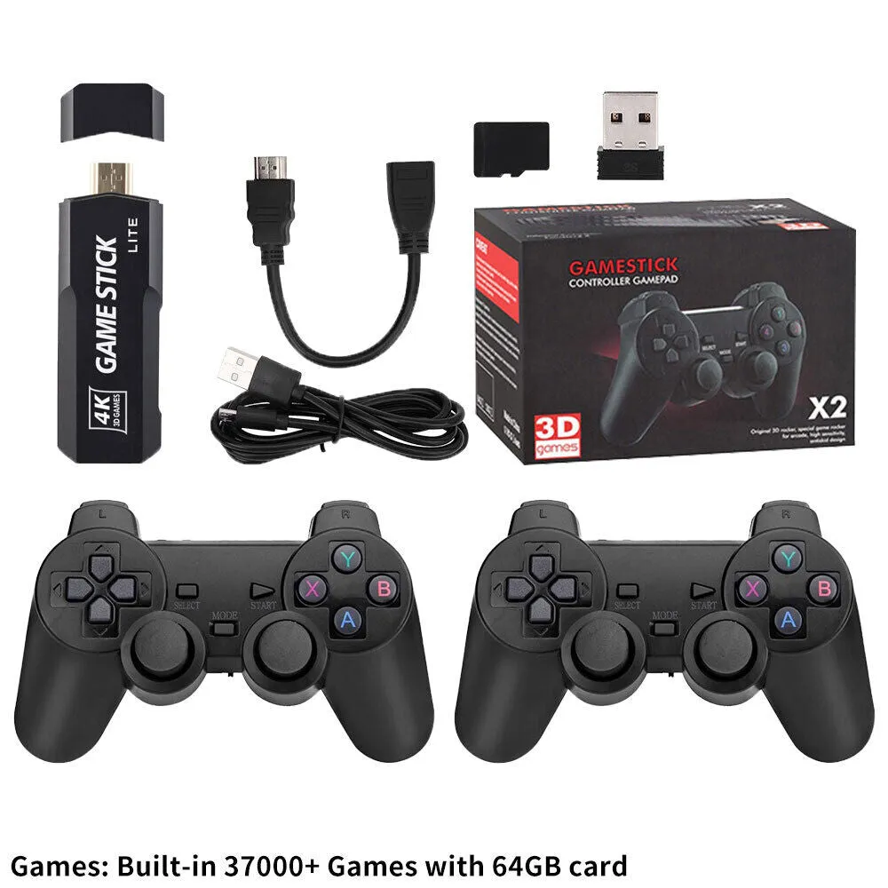 40000  Video Game Consoles Retro Game Stick | 4K HDMI Arcade Game