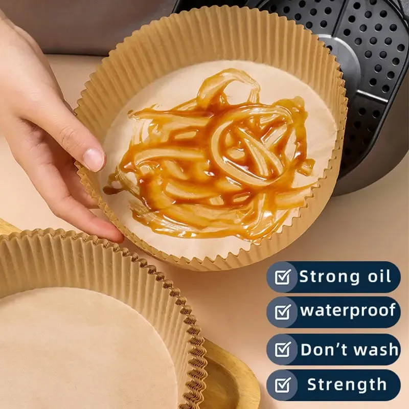 50 Piece High Temp Air Fryer Paper for Baking