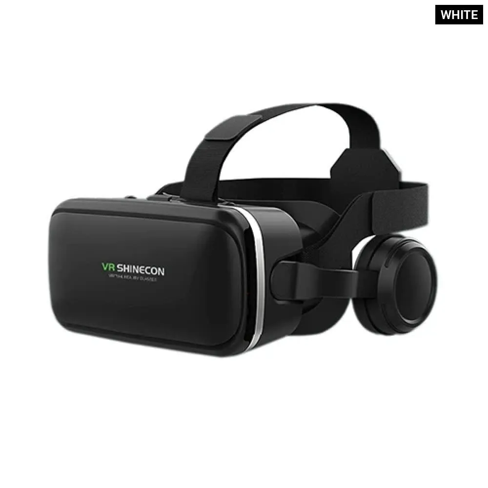 6.0 Version 3d Virtual Reality Stereo Helmet Vr Headset with Remote Control for Ios Android