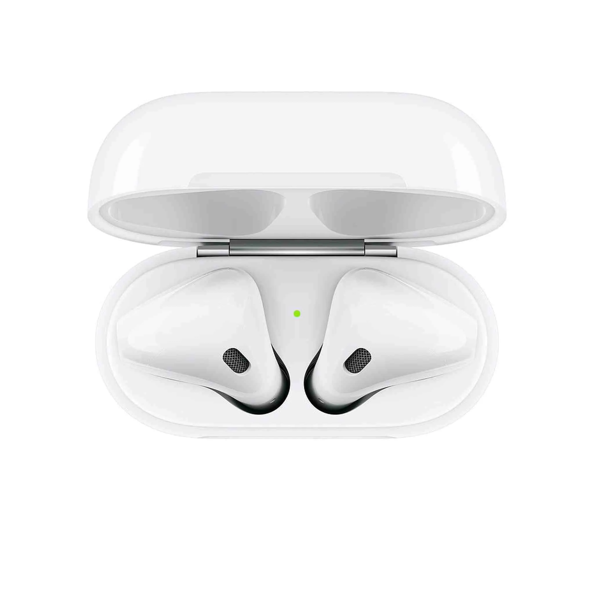 Apple AirPods with Charging Case (2nd Gen) Bundle with Velcro Cable Ties   USB Wall & Car Charger