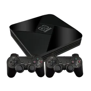 B01 Game Box Home Game Console Psp Emulator With Wired Gamepads - 128Gb