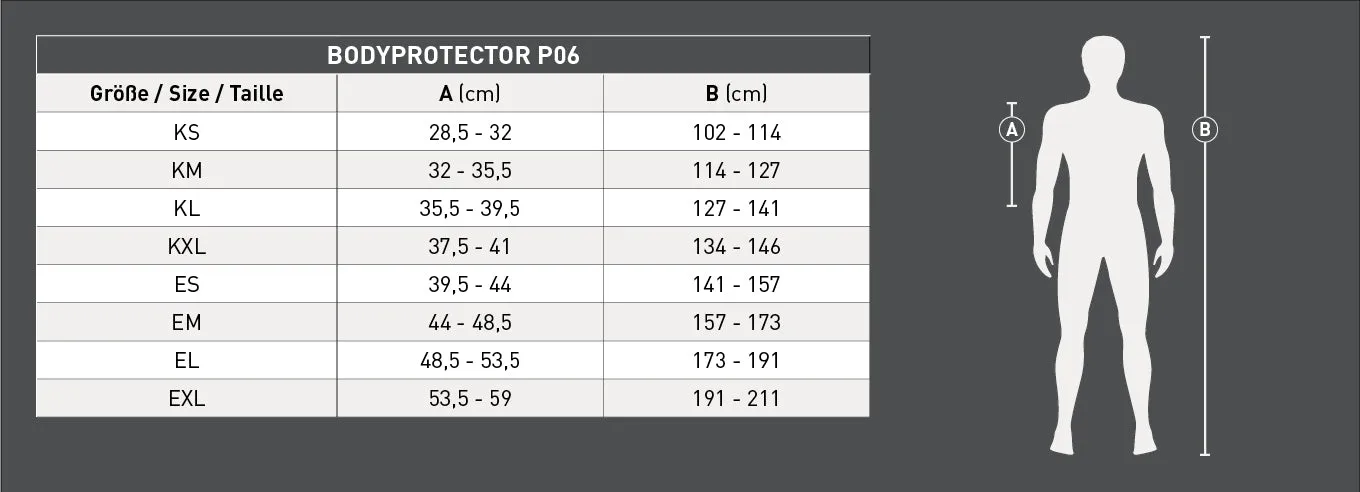 Back Protector P06 Flexible Children