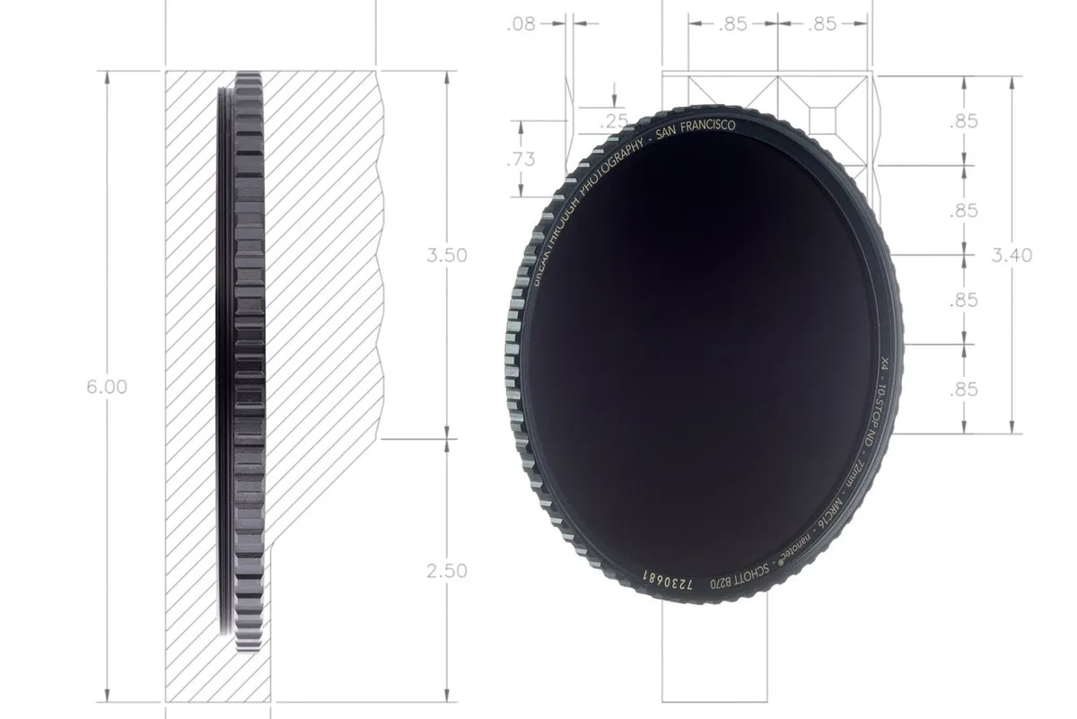 Breakthrough Photography 82mm X4 ND 10-stop Filter