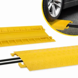 Cable Protective Cover Ramp, Cord/Wire Concealment Protection Track, Extra Wide