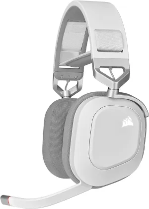 Corsair HS80 RGB Wireless Gaming Headset (White)