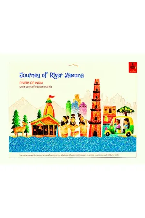 Educational Colouring Kit Learning Activity about Rivers Of India (River Yamuna)