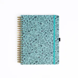 Floral Wellness Dated Planner