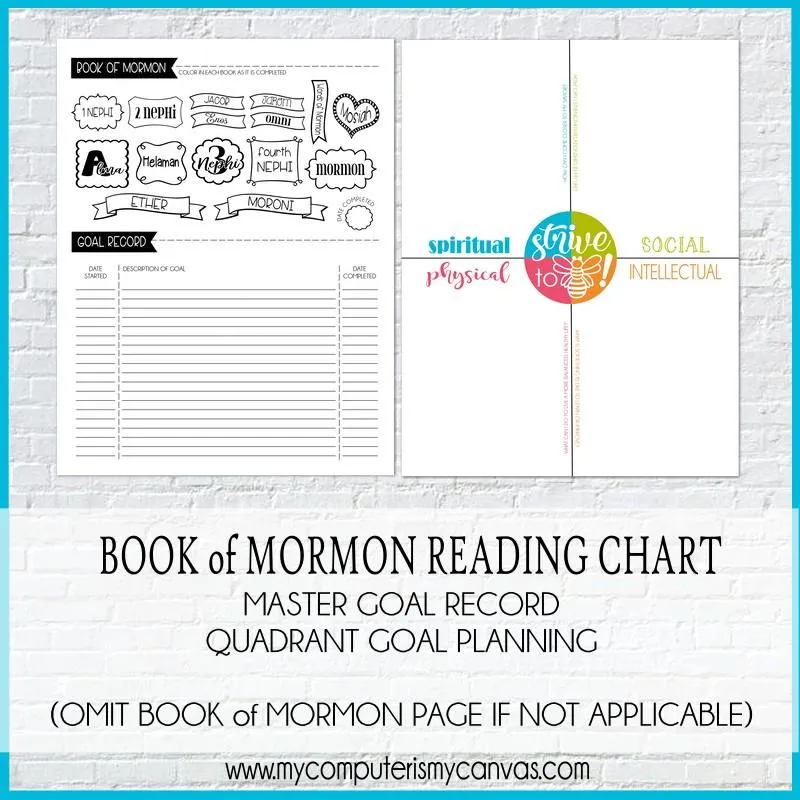 Gospel-Centered Goal Setting {PLANNER & JOURNAL} Undated PRINTABLE