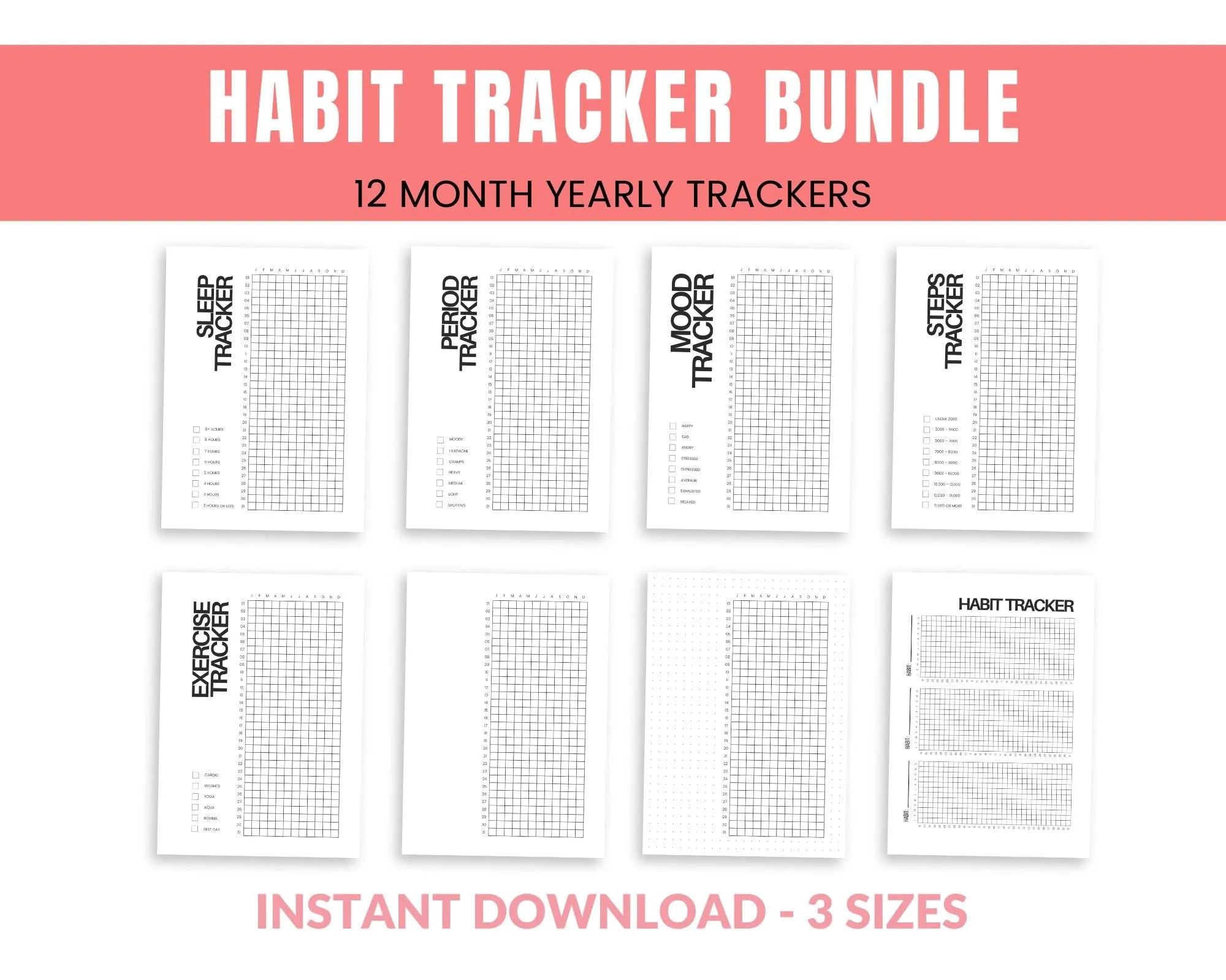 Habit Tracker Bundle