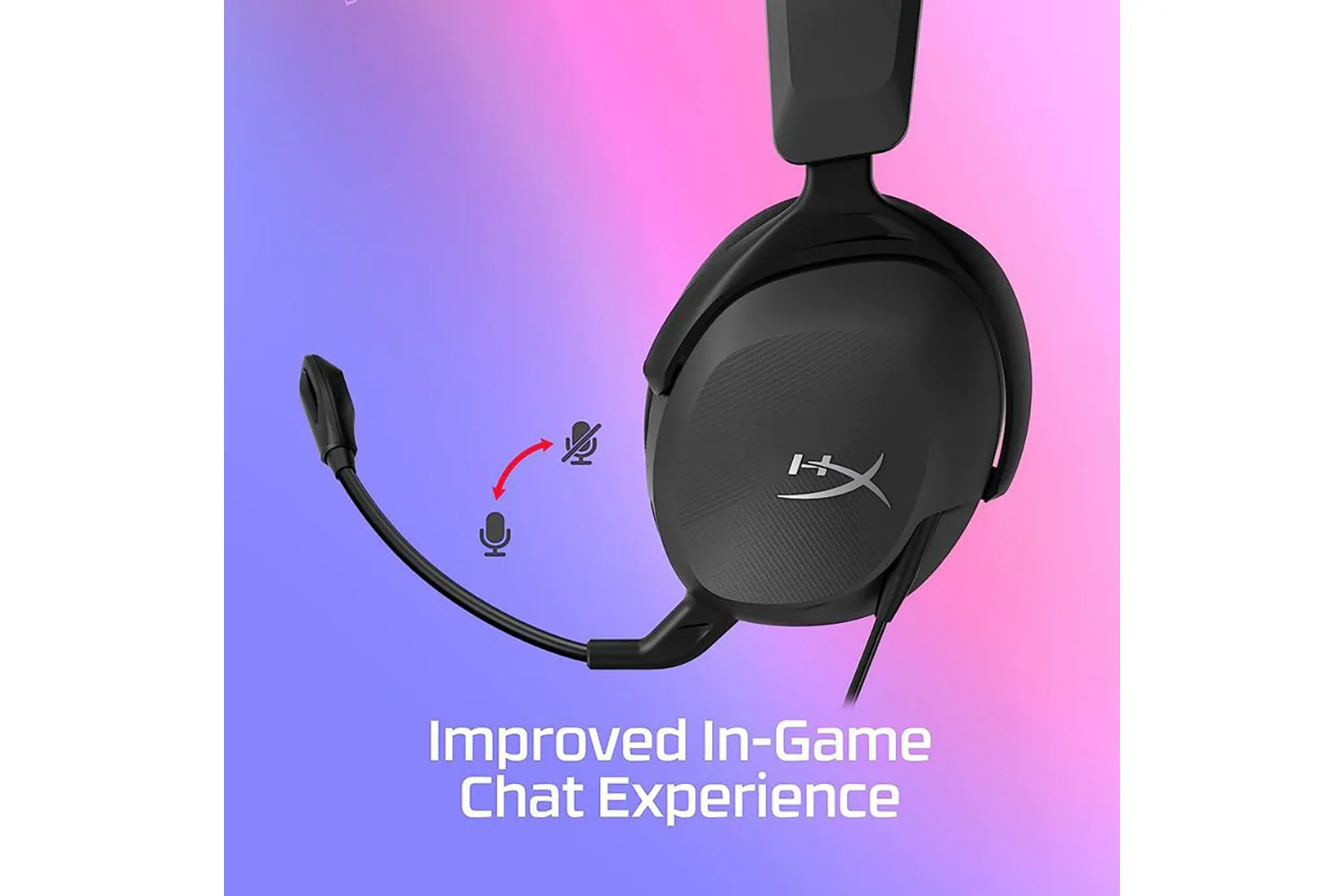 HyperX Cloud Stinger 2 Core Noise Cancelling Gaming Headsets | Black