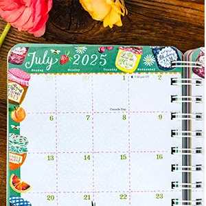 Katie Daisy 2025 Weekly Planner Calendar: Find Me in the Flowers
