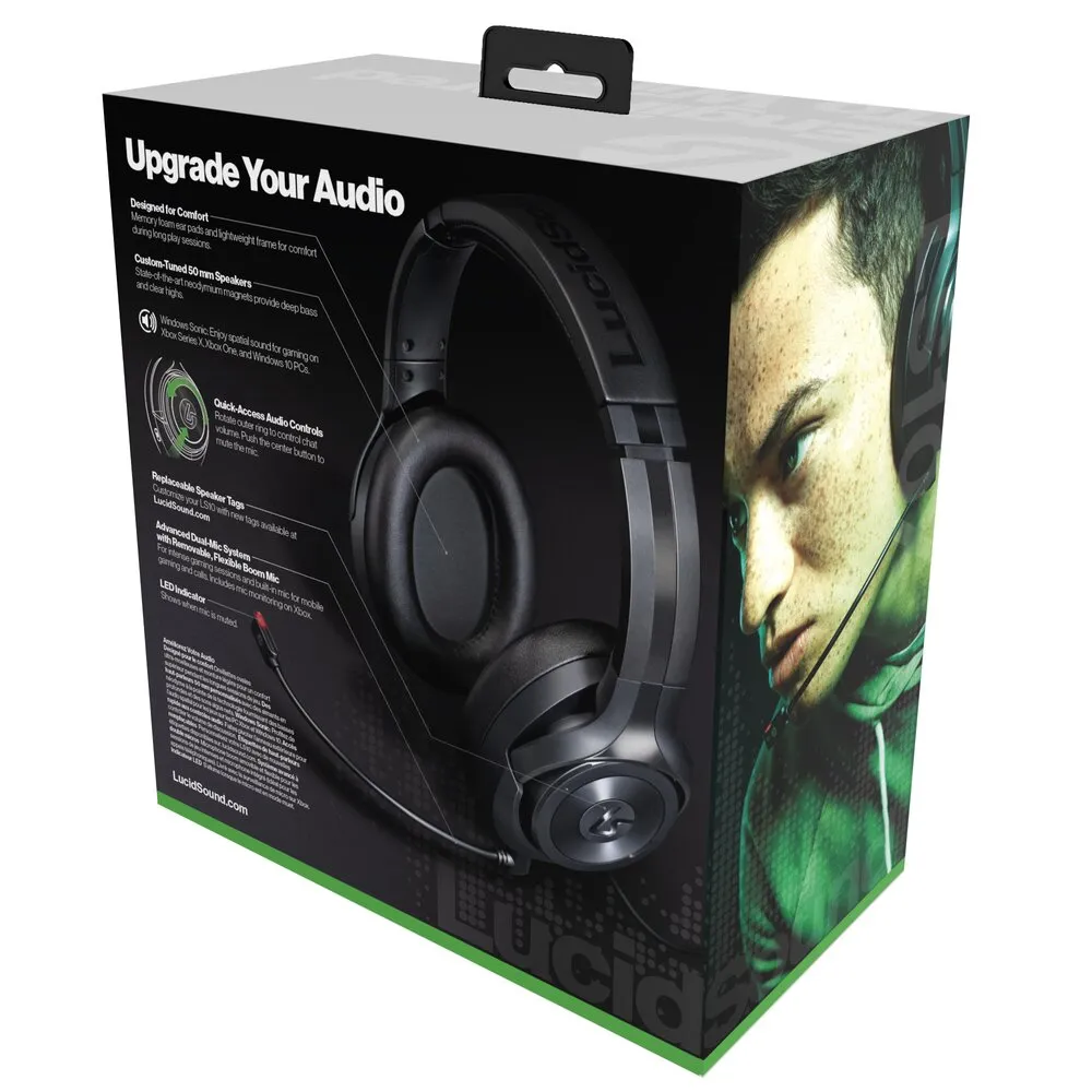 LS10X Wired Gaming Headset for Xbox Series X|S - Black