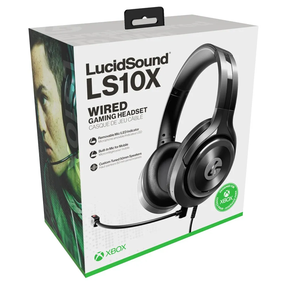 LS10X Wired Gaming Headset for Xbox Series X|S - Black
