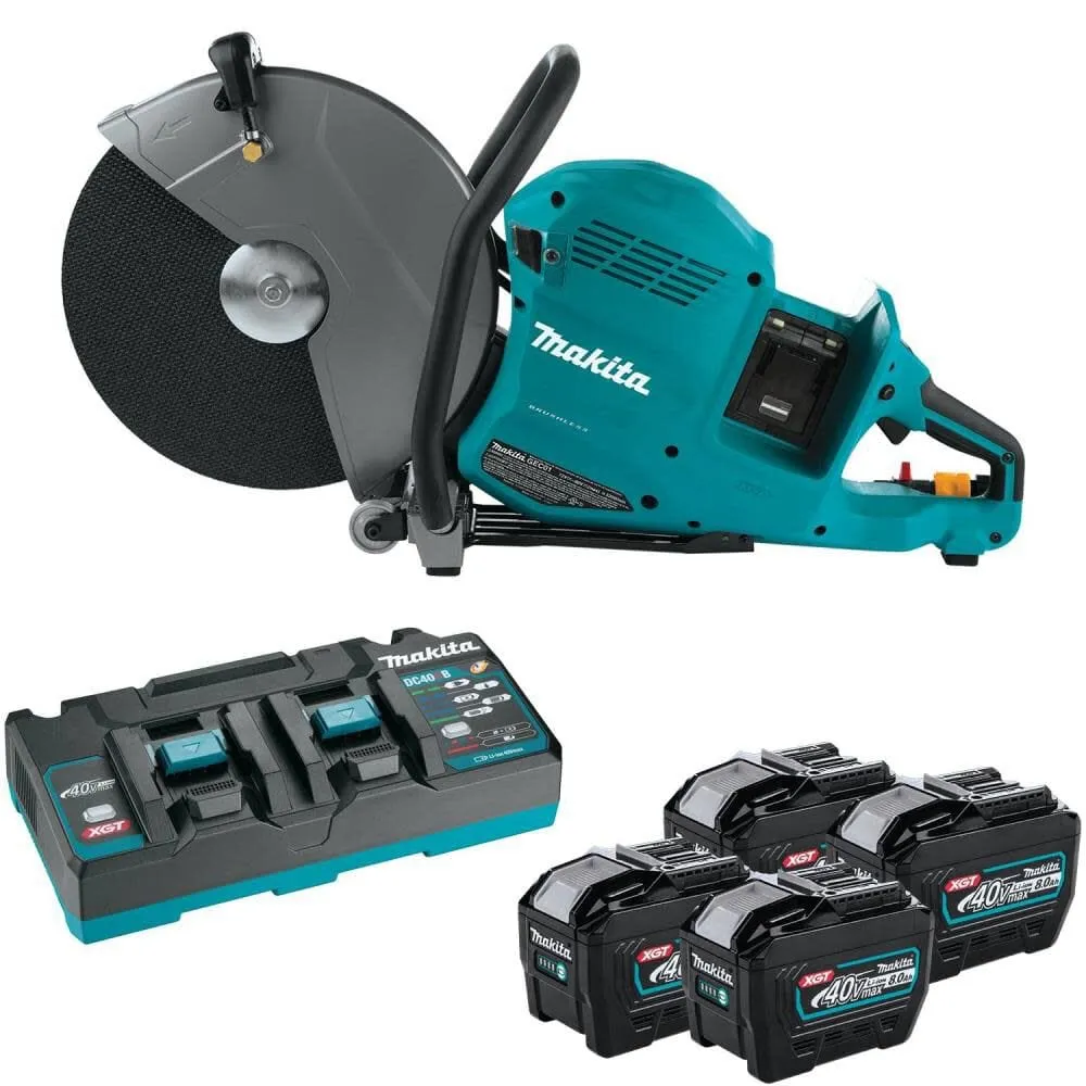 Makita 80V Max (40V Max x2) XGT Brushless 14" Battery Power Cutter