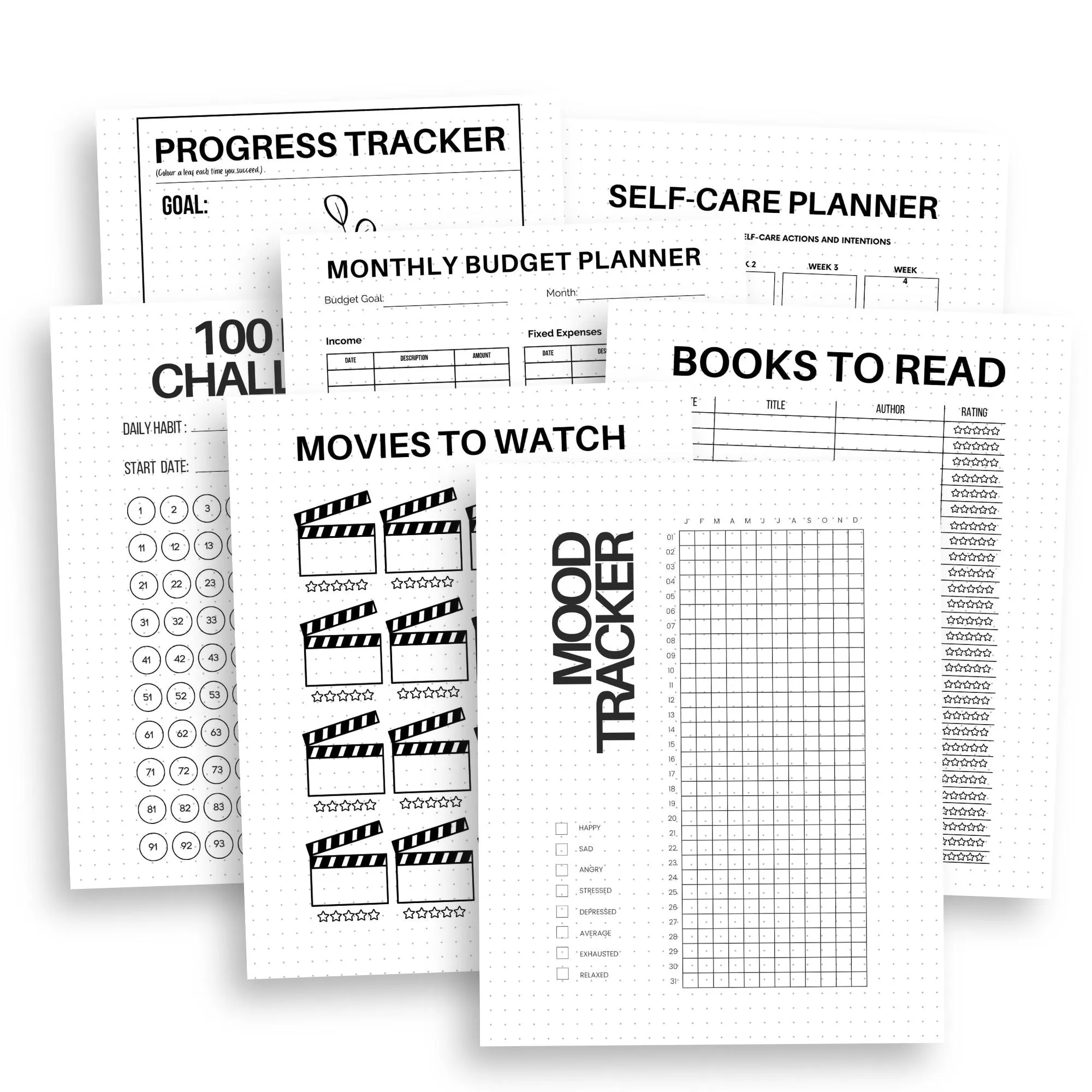 Mega Bullet Journal Pages Bundle