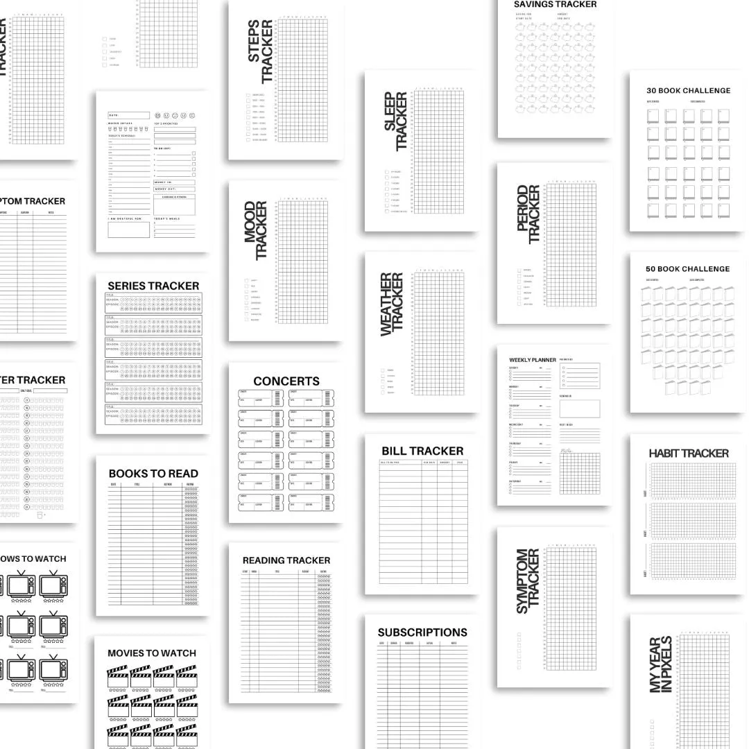 Mega Bullet Journal Pages Bundle