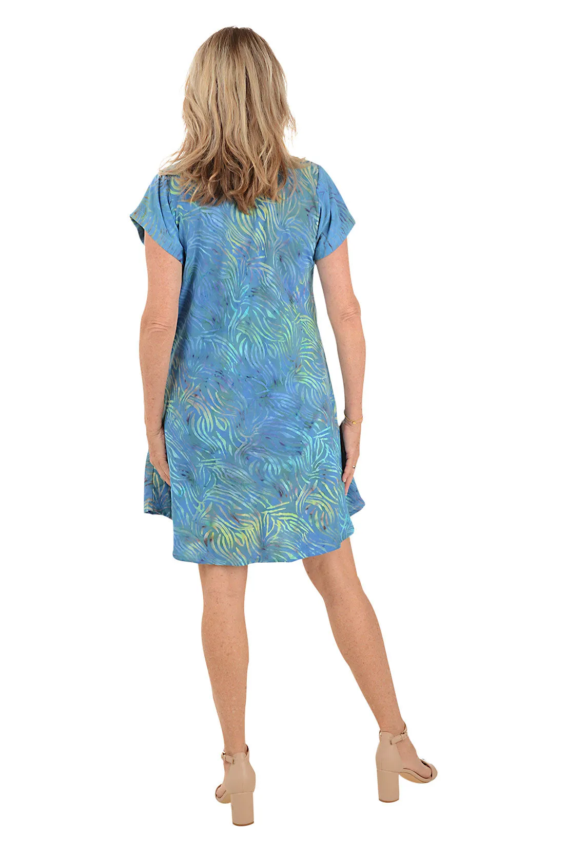 Mountain Stream Short Sleeve Dress