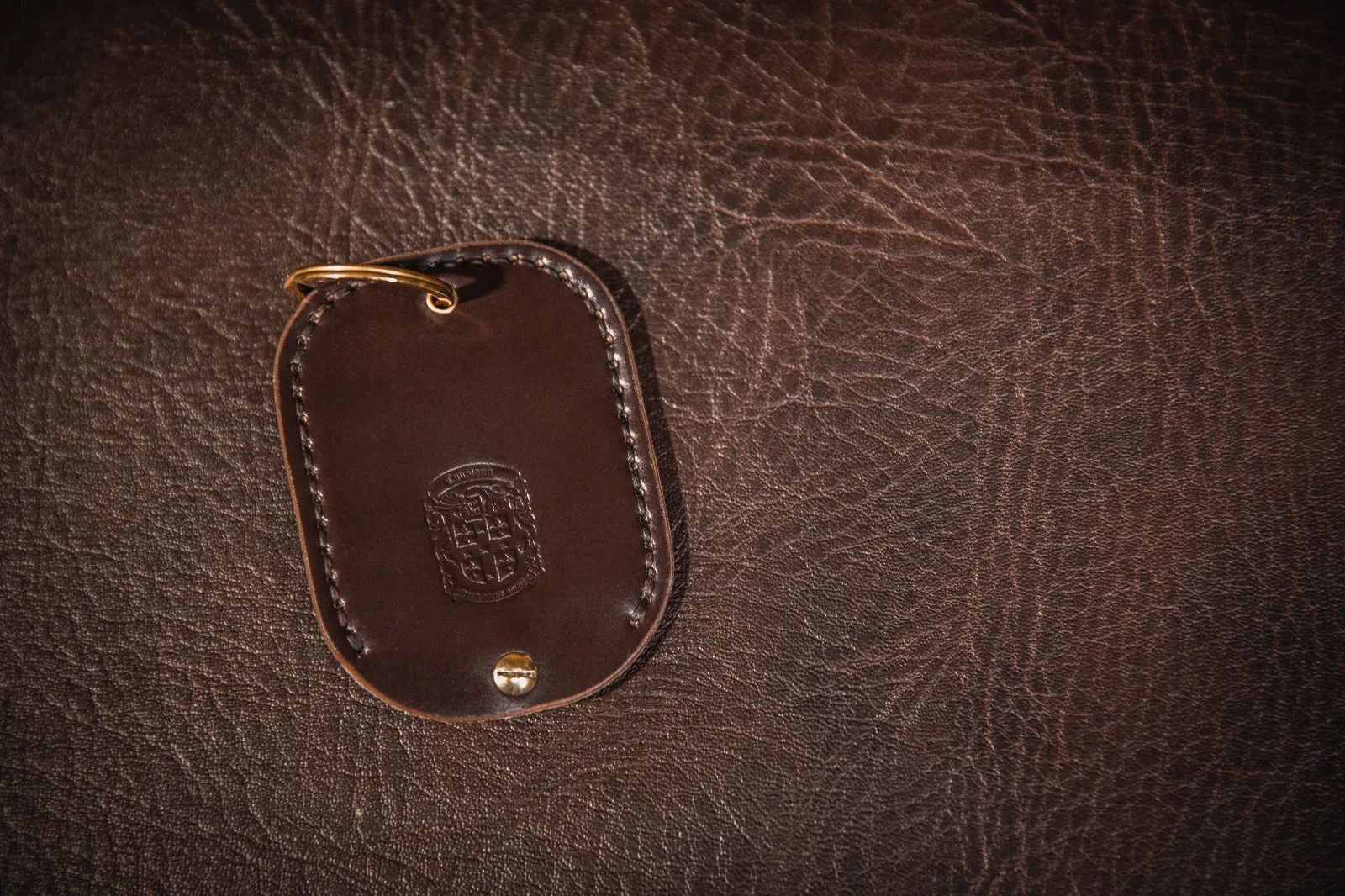 Shell Cordovan Vodafone Tracker Fob Holders