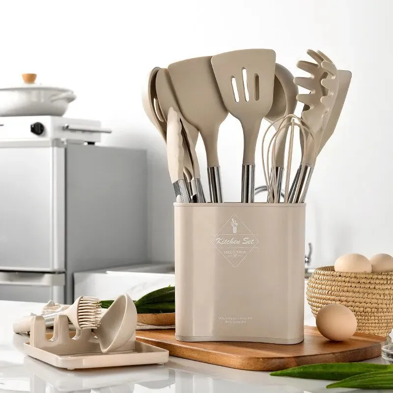 Silicone Kitchen Utensil Set 13 Piece