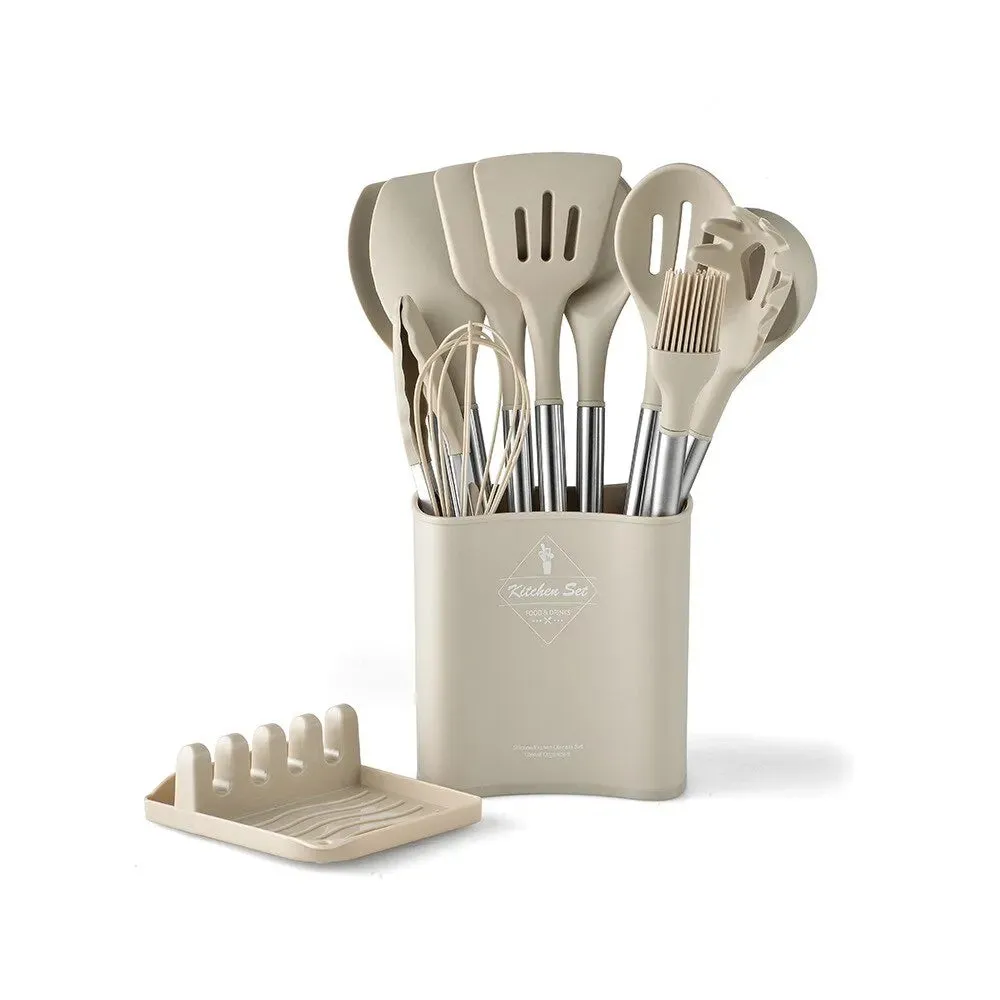 Silicone Kitchen Utensil Set 13 Piece